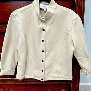 St. John sport snap button jacket